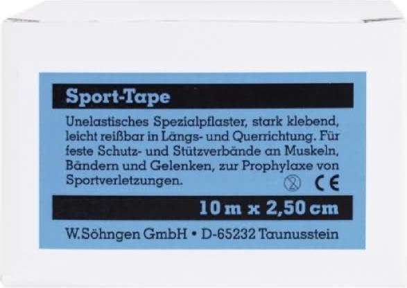 Actual product image Söhngen 1009208 Sports tape 10 m x 2.5 (1 x)