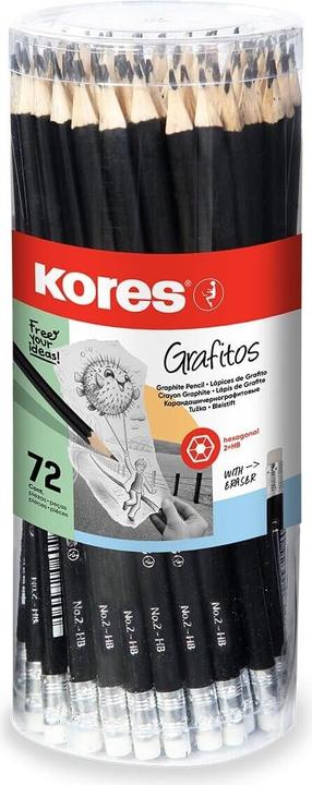 Immagine prodotto Kores Grafitos (3 mm, HB, 72 x)