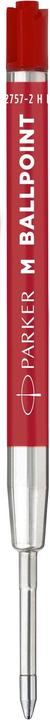 Actual product image Parker Pen Ballpoint refill QUINKflow Basic 2er M (Red, 0.70 mm, 2 pcs.)