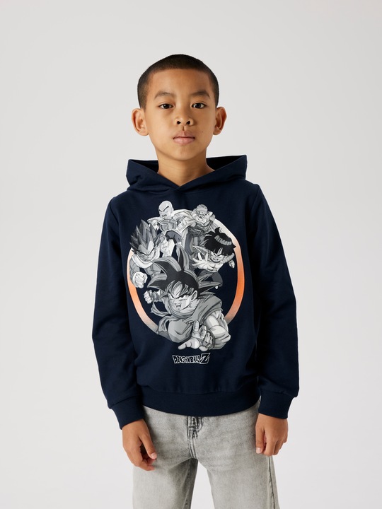 Actual product image Name it Nkmdaf Dragonball Nreg Sweat Wh Noos Vde (134)