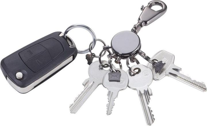 Actual product image Troika PATENT SIGN keychain, round