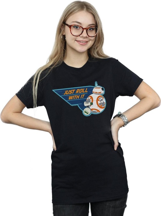 Produktbild Star Wars DO & BB8 Just Roll With It TShirt (S)