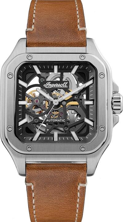 Produktbild Ingersoll 1892 Ingersoll I14503 Herrenuhr Ingersoll Ollie Automatik 45mm 5ATM (Analoguhr, 45 mm)