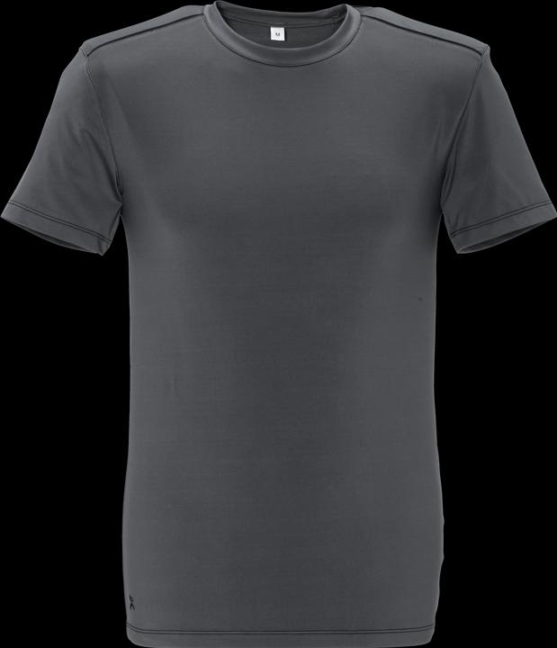 Planam T-Shirt grau/schwarz L XL (XL)