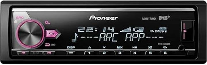 Actual product image Pioneer MVH-X580DAB without DAB antenna (Android car)