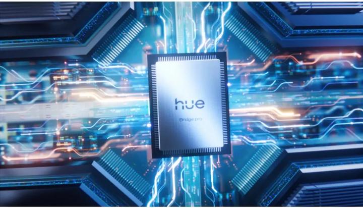 Immagine prodotto Philips Hue Starter Kit Bridge Pro + LED White & Color Ambiance (GU10, 400 lm, 3 x)