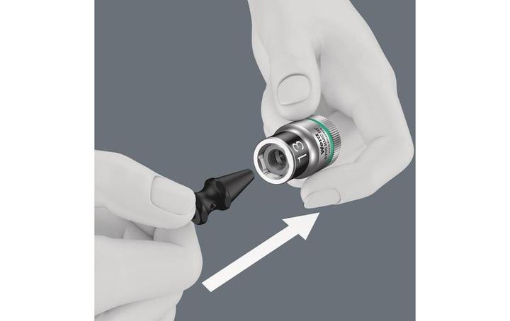 Actual product image Wera Belt C 1 Zyklop socket set (19 mm, 16 mm, 13 mm, 17 mm, 15 mm, 10 mm)