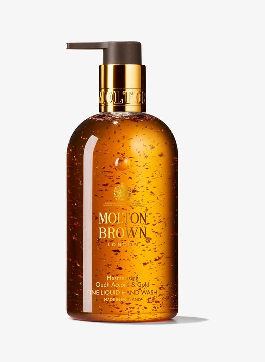 Actual product image Molton Brown Festive Frankincense & Allspice Fine Liquid Hand Wash Mesmerising Oudh Accord & Gold (Liquid soap, 300 ml)