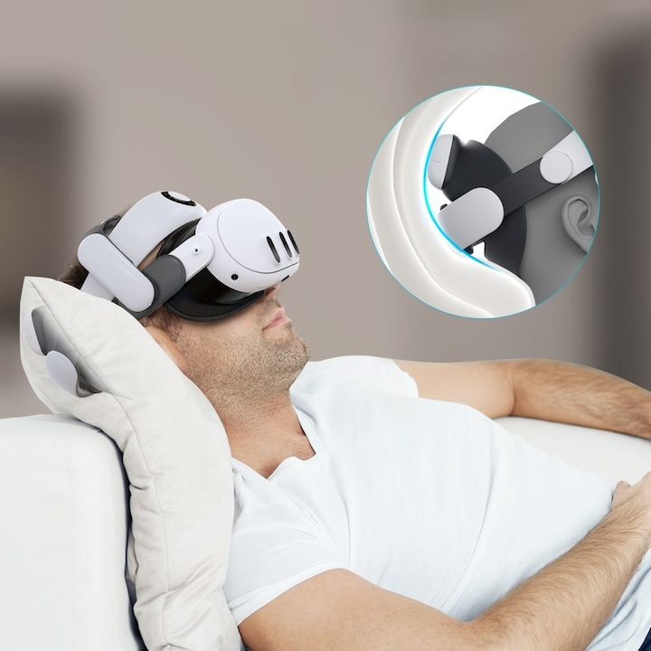 Actual product image Bobovr S3 PRO Battery Relief Strap for Meta Quest 3