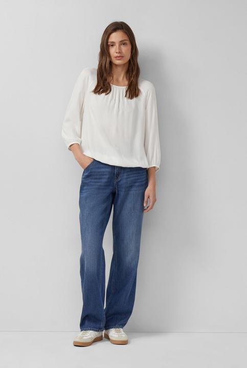 Immagine prodotto s.Oliver Bluse Strukturierte Viskose-Bluse mit Raff-Details (44)