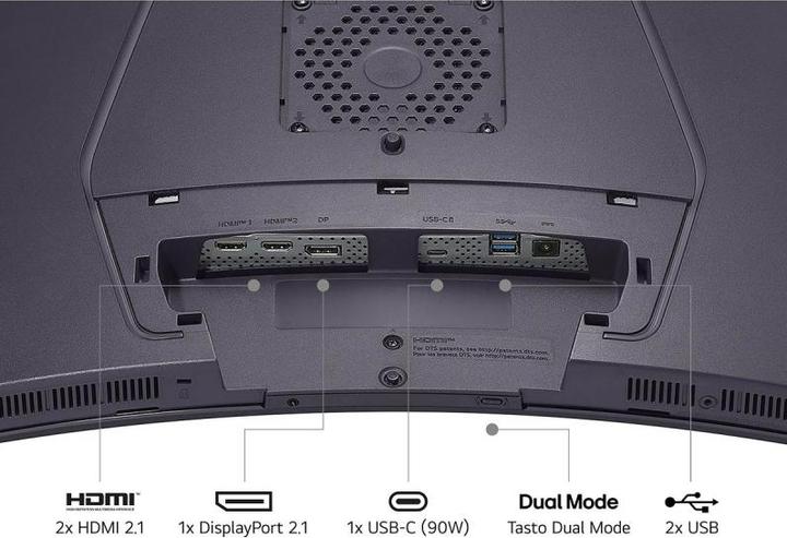 Productafbeelding LG UltraGear 45GX950A-B (5120 x 2160 pixels, 44.50")