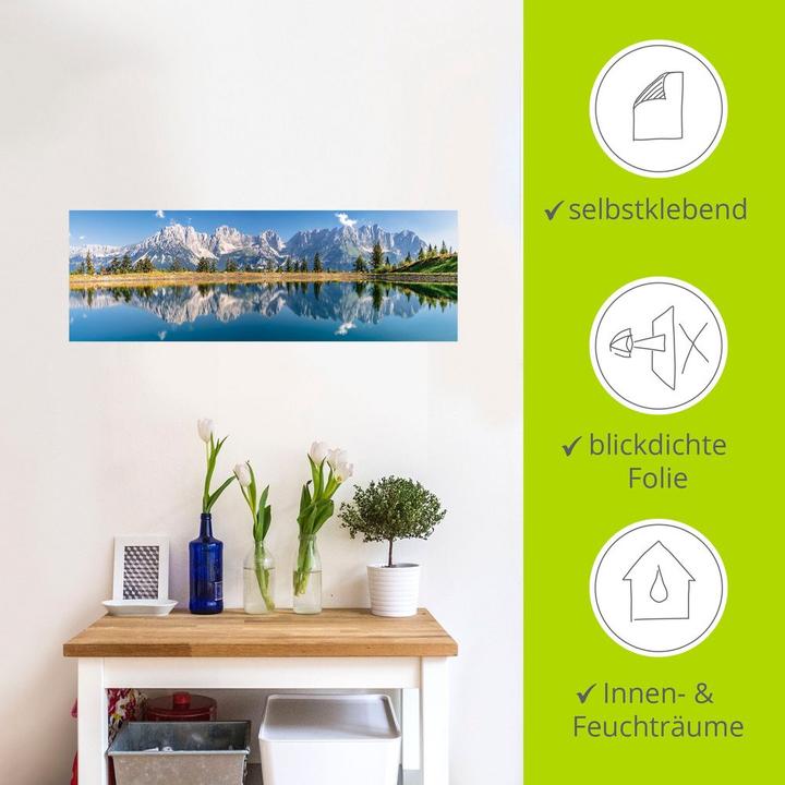 Actual product image Artland Kaiser Mountains Tyrol U1XV (60 x 30 cm)