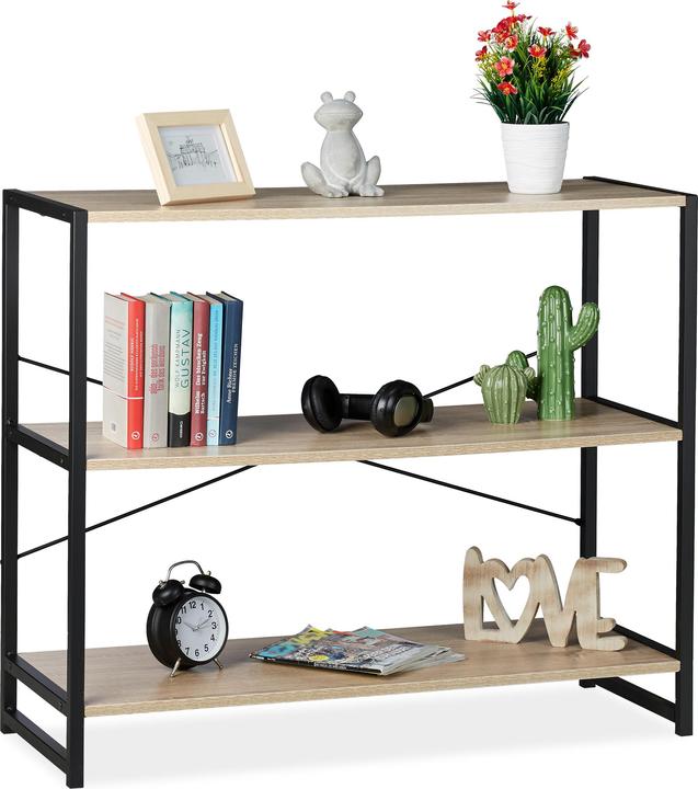 Productafbeelding Relaxdays Rechtopstaande plank (95 x 35 x 80 cm)