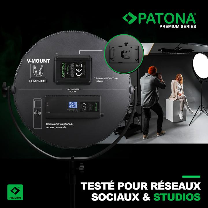 Actual product image Patona Premium LED Photo Light (Ring light)