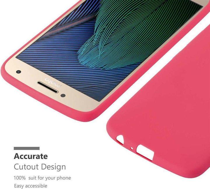 Image du produit Cadorabo Couverture TPU Candy (Motorola Moto G5 Plus)
