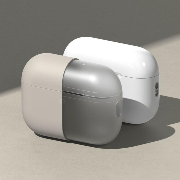 Image du produit Ringke - Silicone - Apple AirPods Pro 3 - Stone (Couvercle de l'étui de chargement)