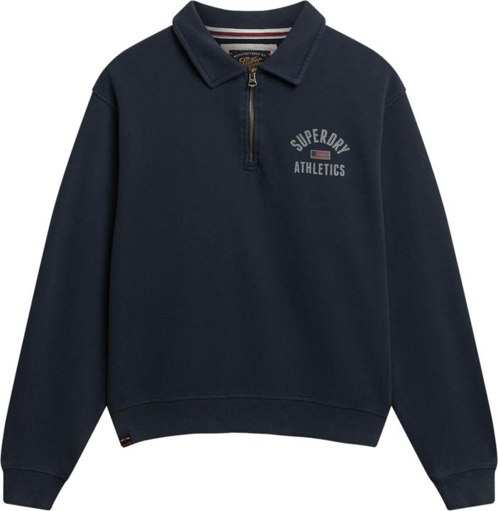 Actual product image Superdry Athletic Collared Half Zip Jumper (XS)