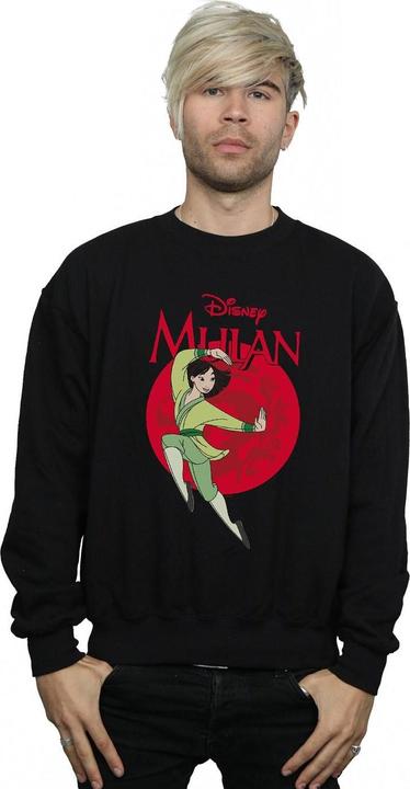 Actual product image Disney Mens Mulan Dragon Circle Sweatshirt (L)