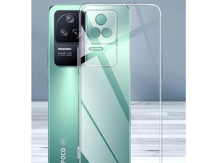 Actual product image Screenguard Xiaomi Poco F4 Flexible TPU Clear Case (Xiaomi Poco F4)