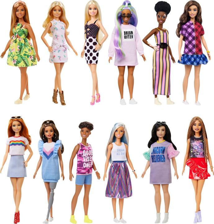 Actual product image Barbie fashionista