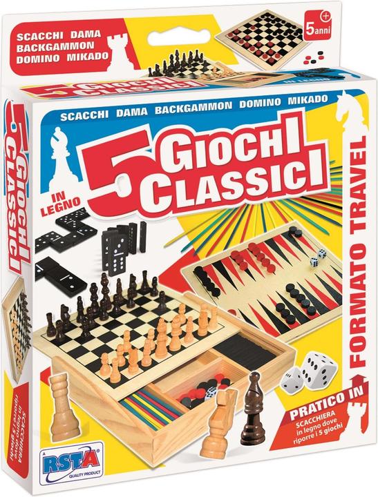 Actual product image Rs Toys 5 IN 1 GAME BOX