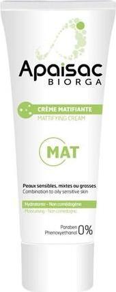 Produktbild Apaisac Biorga Mattierende Mate Creme 40ml (40 ml, Tagescreme)
