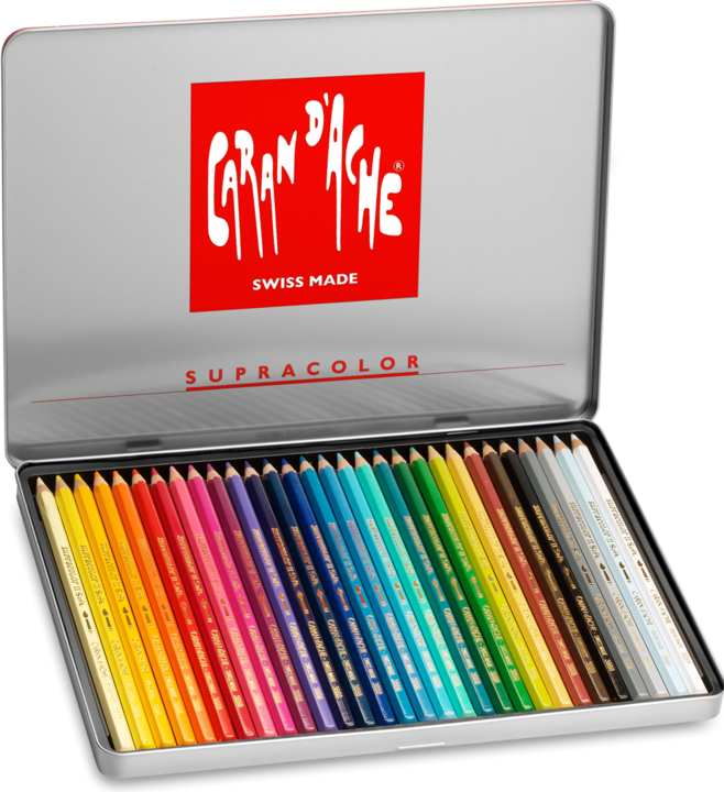 Immagine prodotto Caran d'Ache Supracolor Aquarelle Metallschachtel (Multicolore, 30 x)