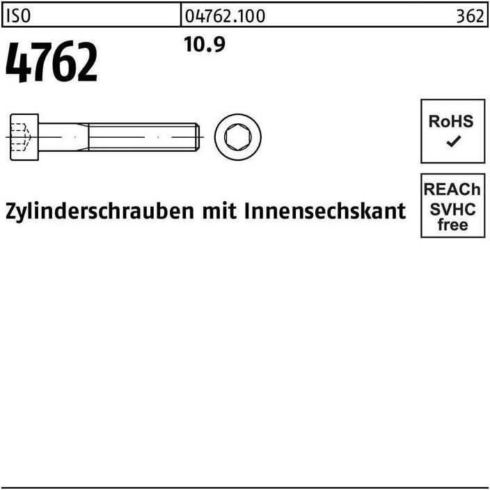 Thumbnail - Reyher, Schrauben, Zylinderschraube ISO 4762 m.Innensechskant M 33 x 160 10.9 (5 Schrauben pro Stück)