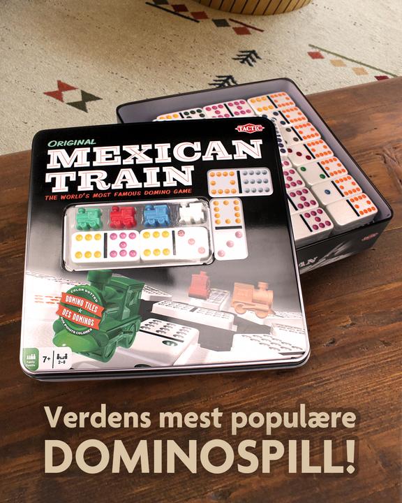 Produktbild Tactic Mexican Train Tin Box (Deutsch, Französisch, Italienisch, Englisch)