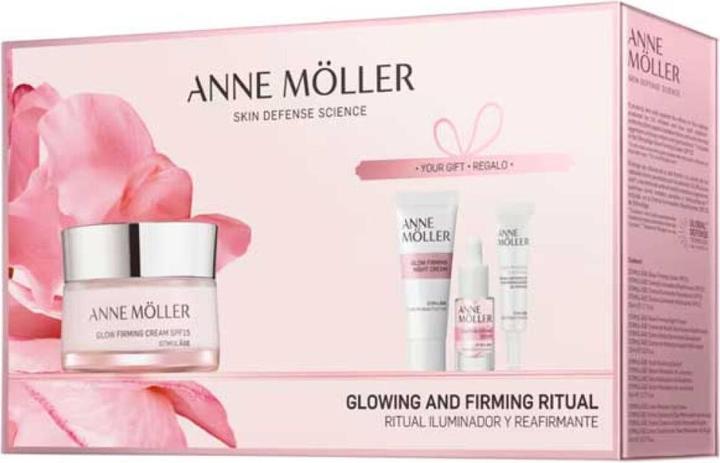 Image du produit Anne Möller Anne Moller Glow Firming Cream Spf15 50ml Set 4 Pieces (Set soin du visage)