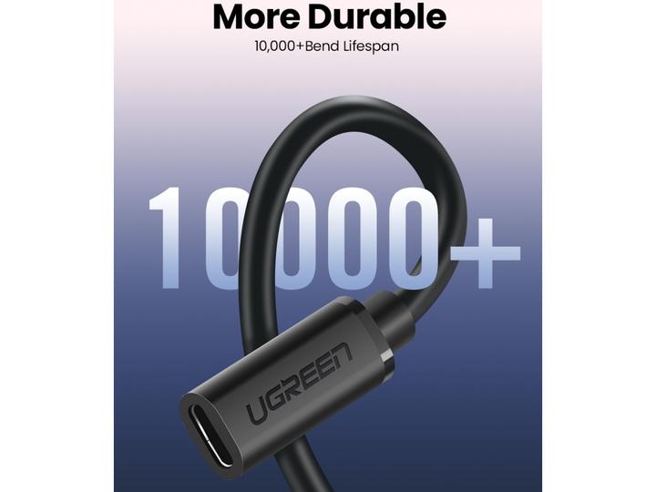 Actual product image Ugreen USB C — USB C (0.50 m, USB 3.1)