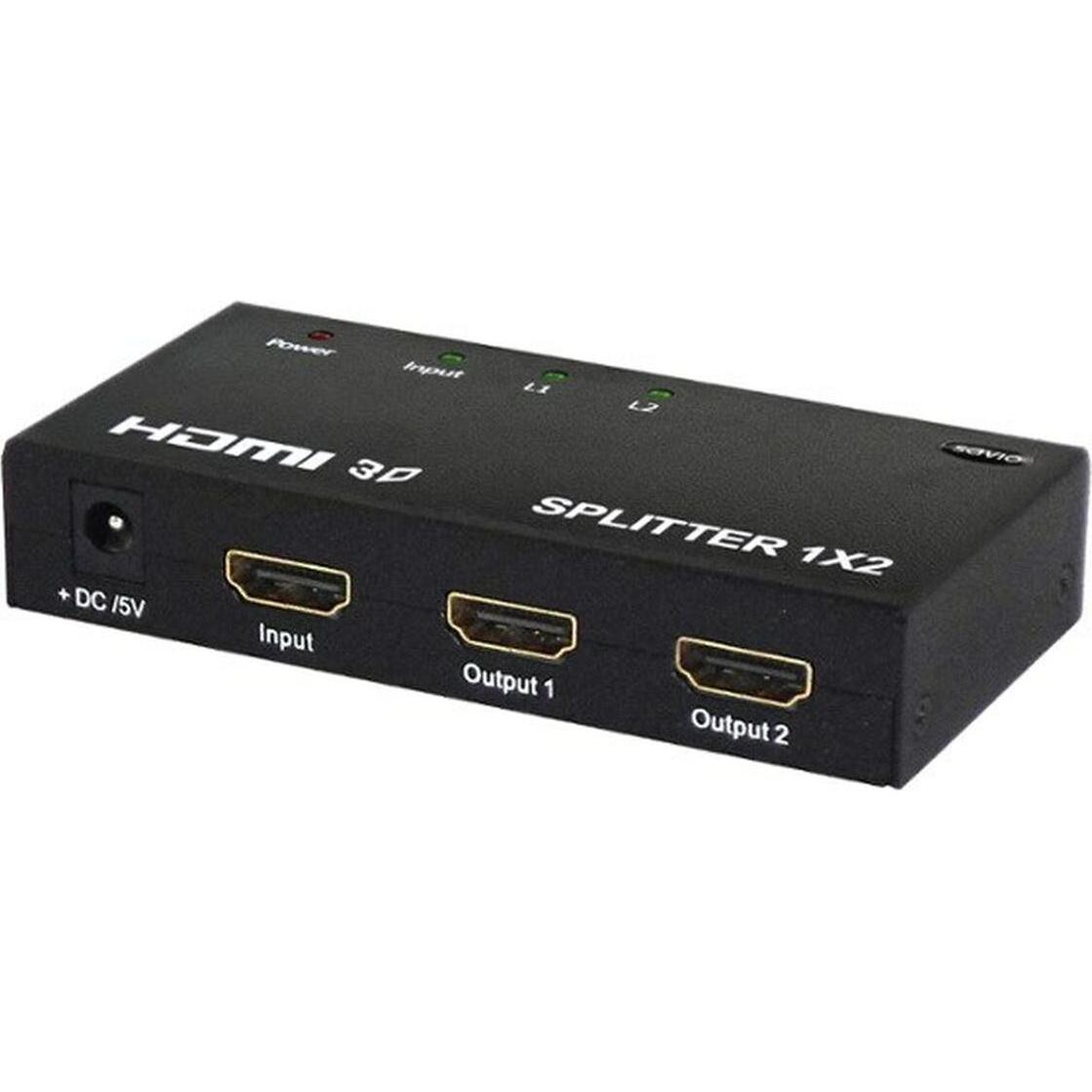 Savio CL-42 Splitter video HDMI 2x HDMI, Switch box