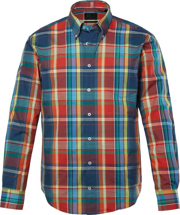 Produktbild JP1880 JP 1880 Karohemd, Langarm, Buttondown-Kragen, Modern Fit (6XL)