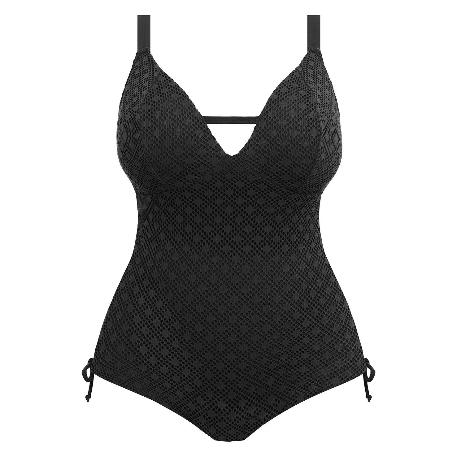 Elomi, Damen, Badeanzüge, Bazaruto Non Wired Dames Badpak - Maat H95, Schwarz