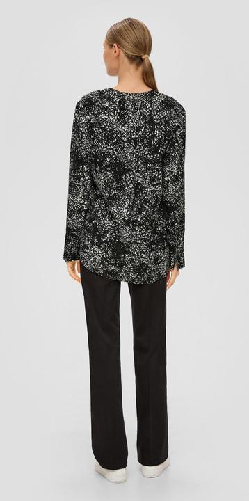 Actual product image s.Oliver Bluse Gemusterte Bluse im Loose Fit (38)