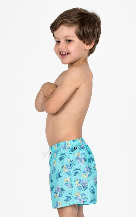 Image du produit Olaian Short de bain Garçon - 100 Palm turquoise