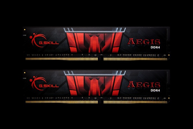 Actual product image G.Skill Aegis (2 x 4GB, 2133 MHz, DDR4-RAM, DIMM)