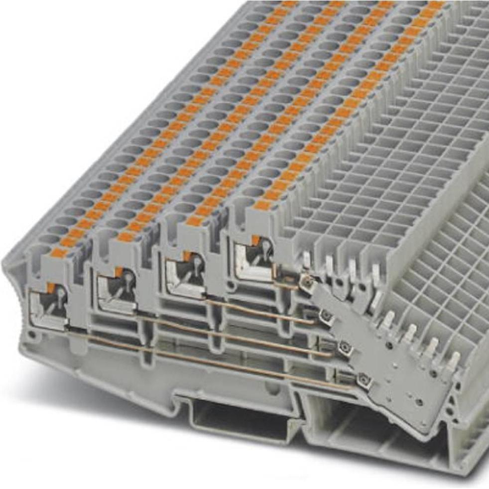 Phoenix Contact PT 2.5-4L/2P, Cavo + Spina elettrica, Grigio