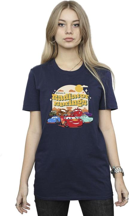 Immagine prodotto Disney Cars Radiator Springs Group Maglietta Ampia Donna (4XL)