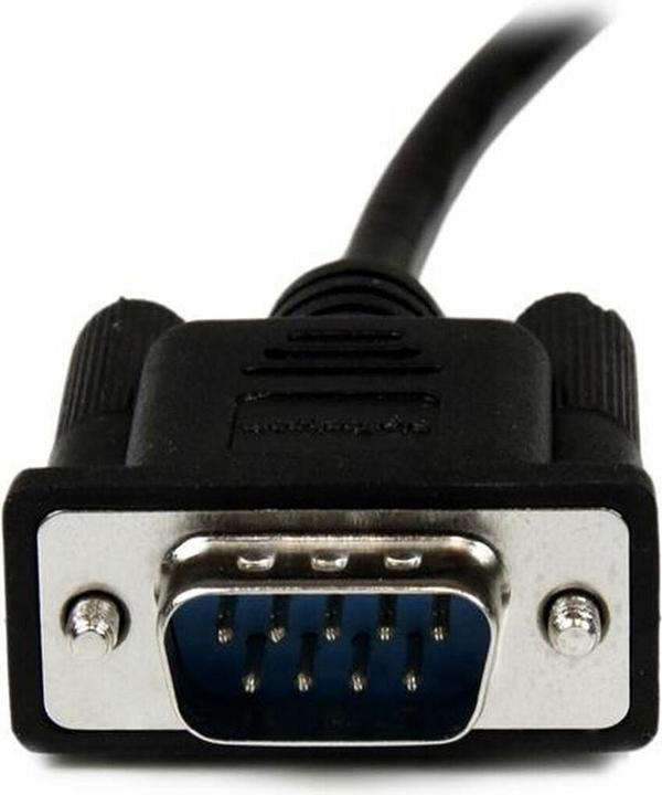 Produktbild StarTech 2m Black Db9 Null Modem Cable (2 m, Parallel (Drucker))