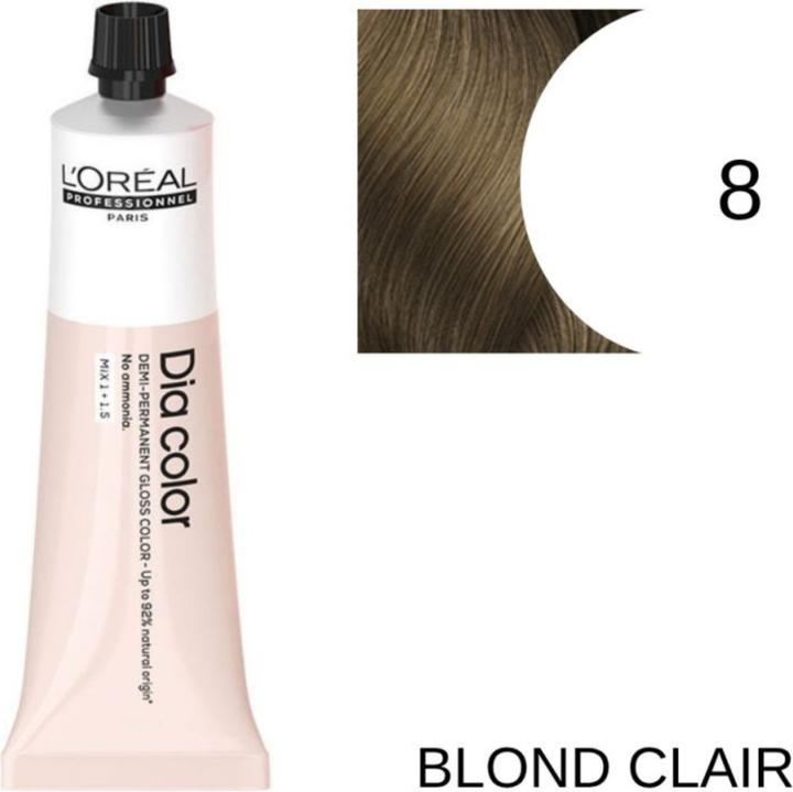 Image du produit L'Oréal Paris Loreal DIA Color 8 Blond clair 60 ml (8 Blond clair)