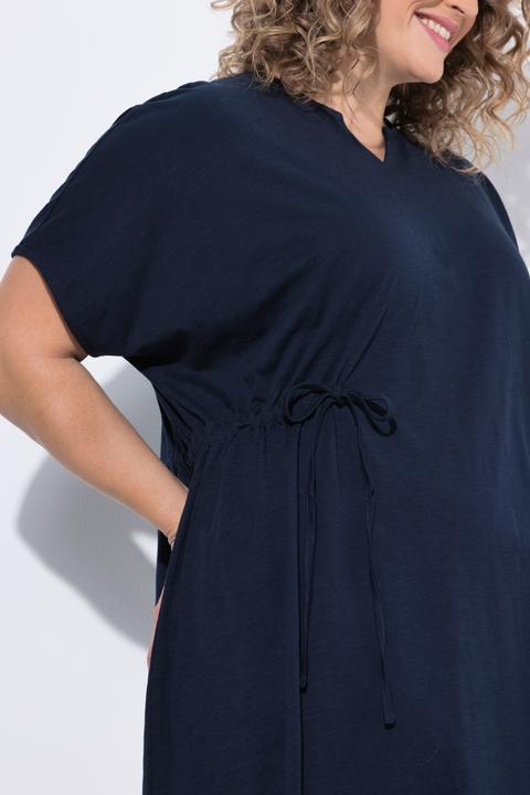 Produktbild Ulla Popken Midikleid, Tunika-Ausschnitt, Halbarm (42, 44)