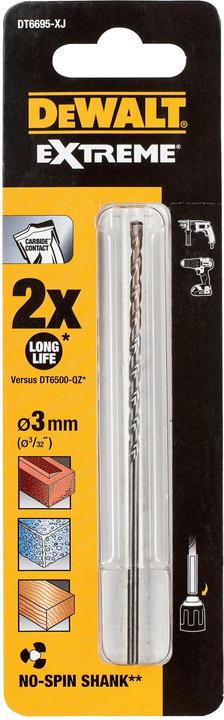 Actual product image DeWalt Masonry drill (3 millimetres)