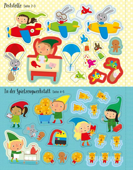 Produktbild Mein Stickerbuch: Besuch bei den Wichteln