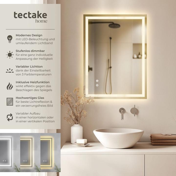 Immagine prodotto tectake Clara (80 x 60 cm)