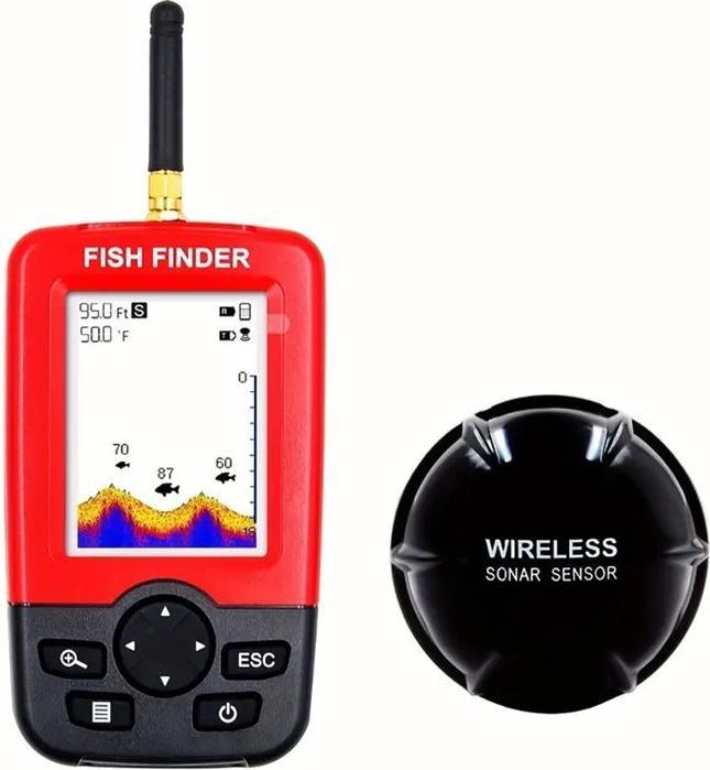 FlyTec Echosonda XJ-01 Fishfinder