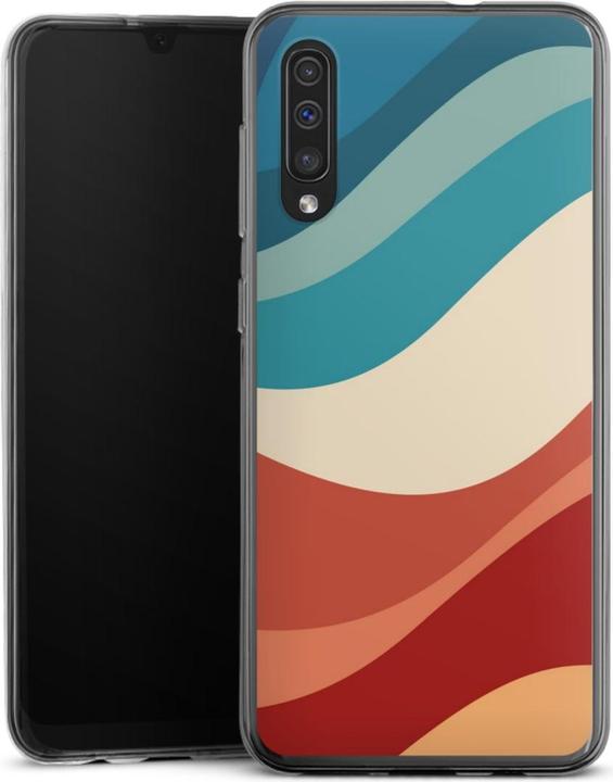 Produktbild DeinDesign Silikon Hülle für Samsung Galaxy A50 Handyhülle Case Smartphone Schutzhülle Farbe Farbverlauf (Samsung Galaxy A50)