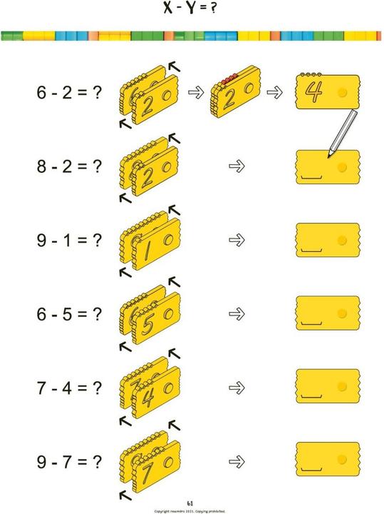 Image du produit Newmero Workbook for children 3 - 6 years old (Anglais)