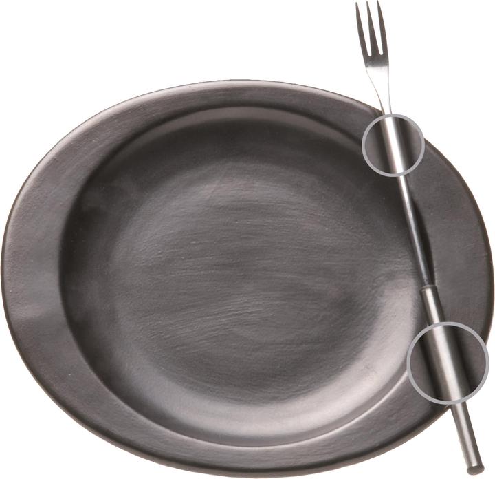 Immagine prodotto Nouvel Käsefondue - Teller mit Gabelhalterung