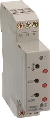 Image du produit Omron Industrial Automation Relais temporisé 8 H3DS-ML AC/DC OMI Fonctions de temporisation 24-230VAC/24-48VDC 1